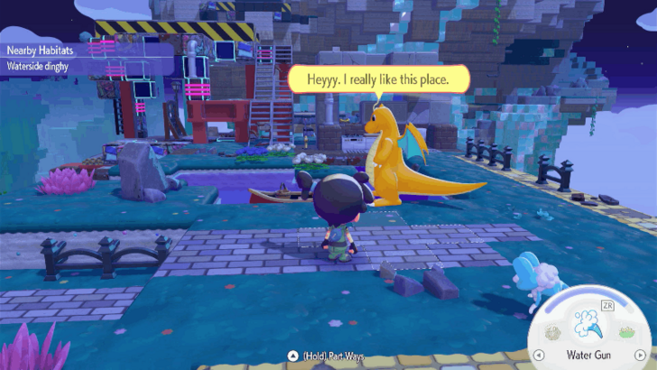Talk to Dragonite