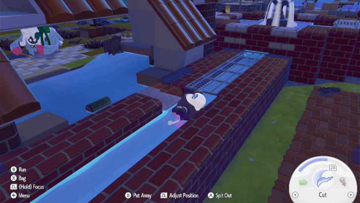 Place blocks at Meowth