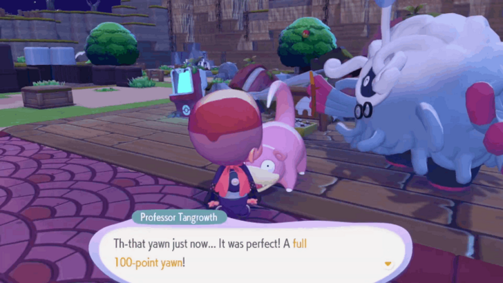 Slowpoke 100 point yawn