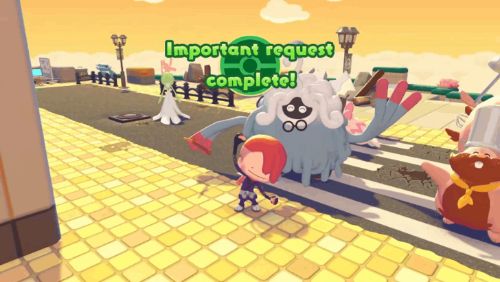 Speak with Professor Tangrowth to complete the important request