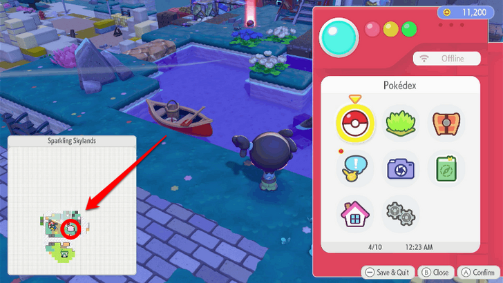 Dinghy Location
