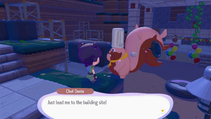 Ask help from Chef Dente
