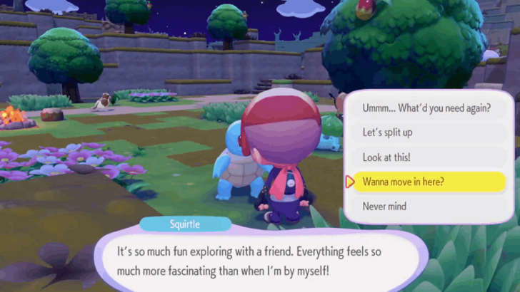 Move in Squirtle